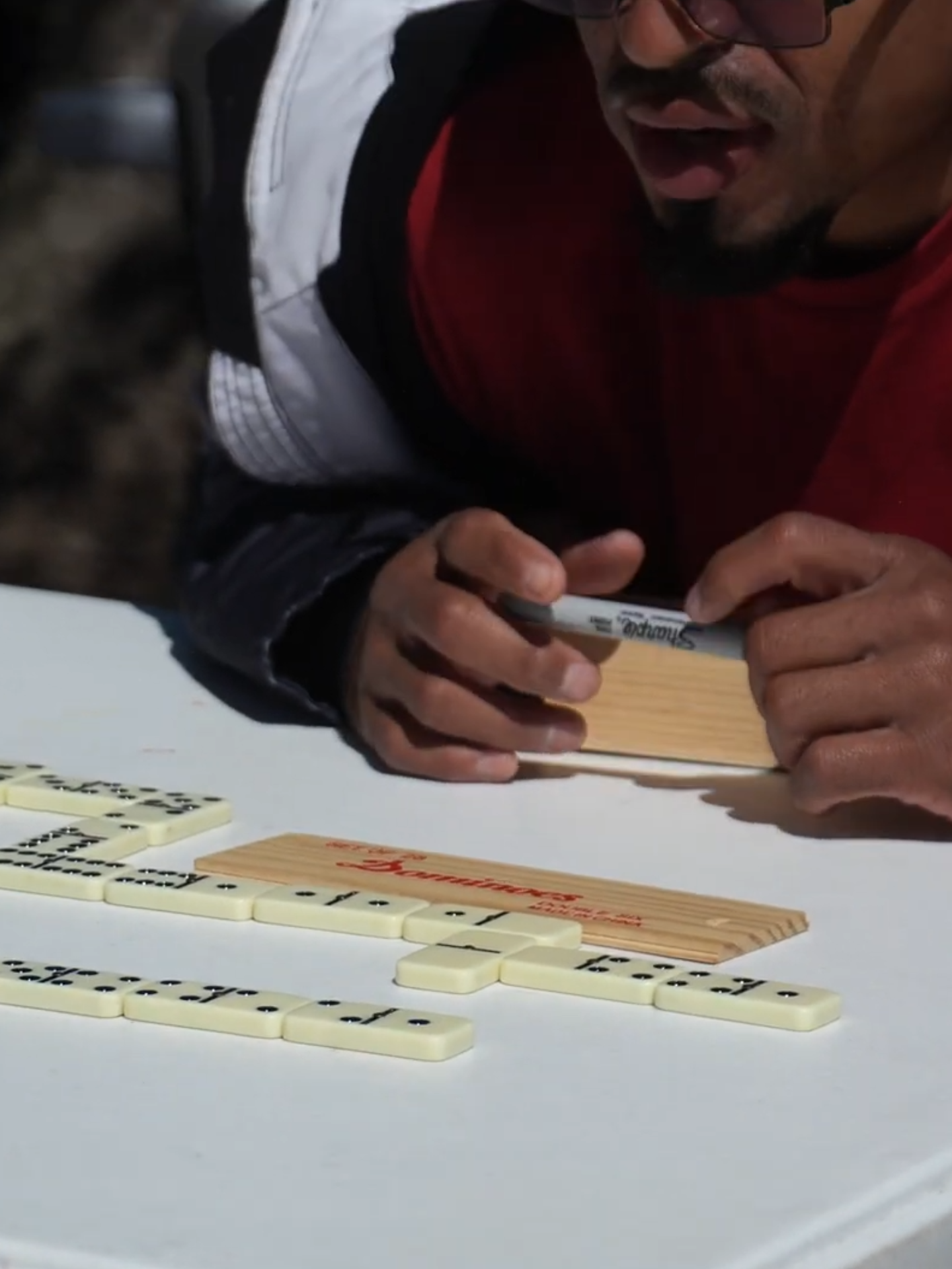 Dominoes competition at IntenseMen