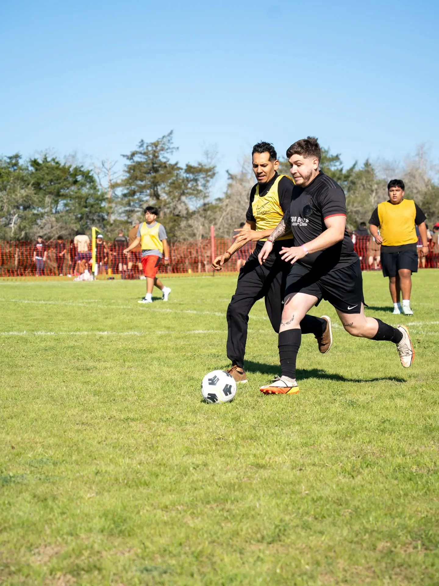 Soccer competition at IntenseMen